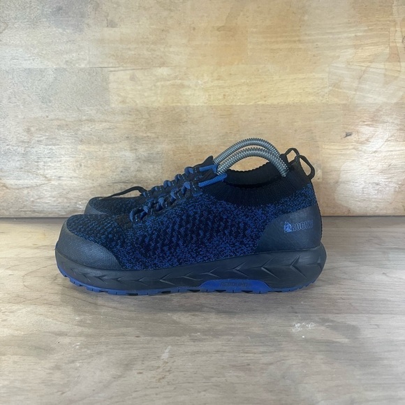 Rocky Workknit 3” Com Toe Womens Size 8M Industrial Work Shoes Black Blue - Picture 3 of 7